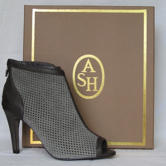 High Heel Open Toe Booties - Picture 1 of 6